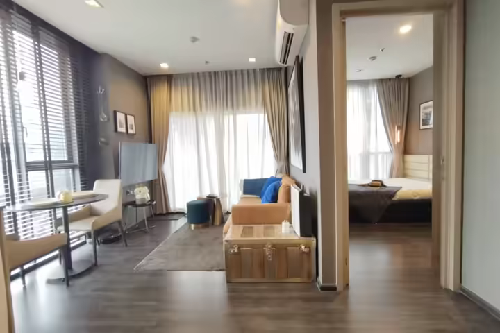 Condo combine work + relax time in life