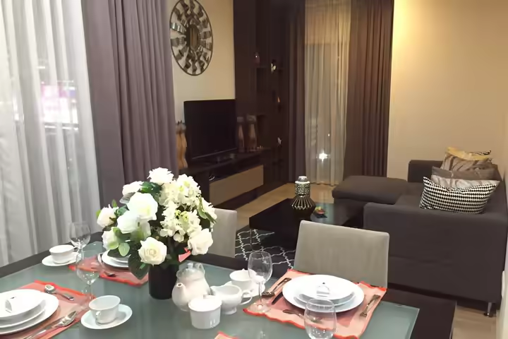 Condo near BTS Phrom Phong, convenient