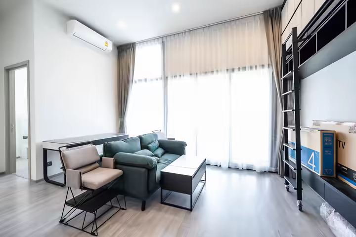 THE LINE Sukhumvit 101 featuring 2 bedrooms and 1 bathroom