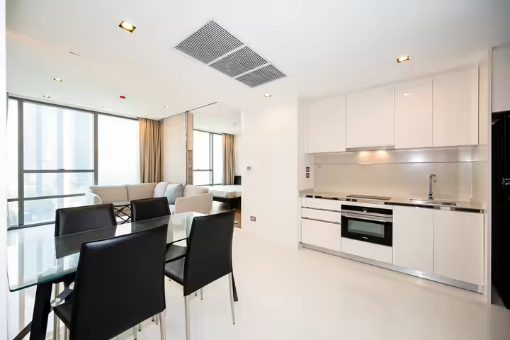 The Bangkok Sathorn, a striking condominium is developed by Land and Houses