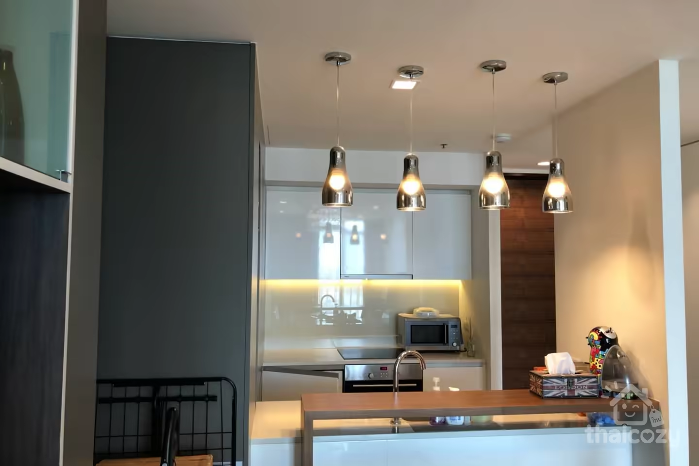 Appartement de luxe vue rivière près CBD et BTS Saphan Taksin photo 2