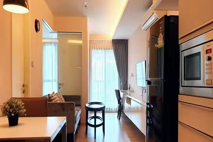 Full facility condo, no block view