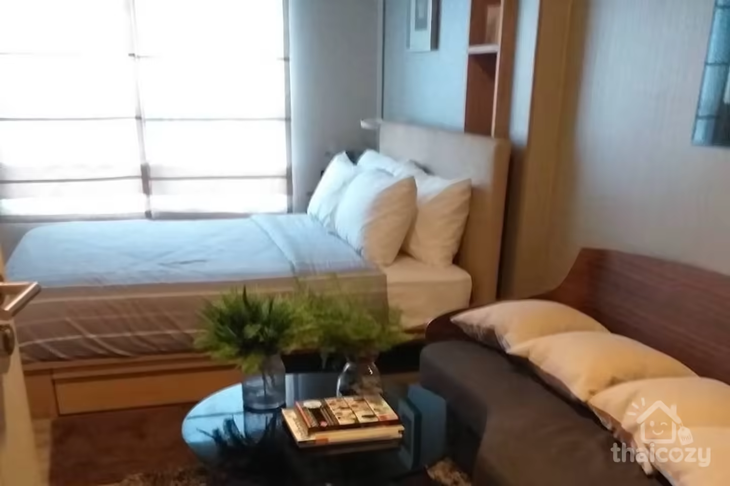 Modern style condo, next to Soi Suksawat 17, Chao Phraya River view. photo 2