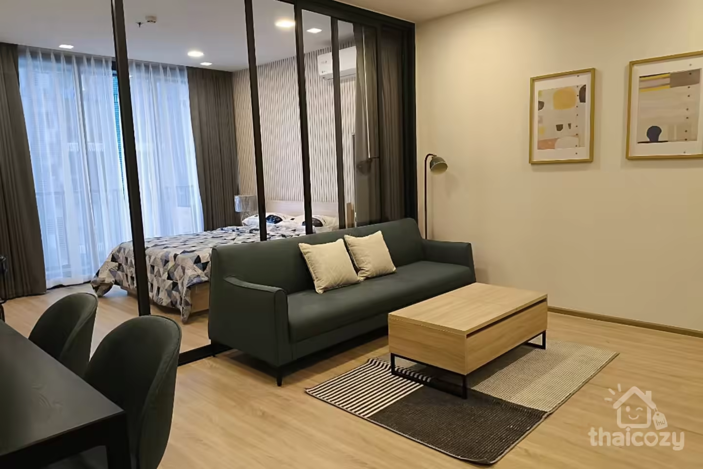 XT Phayathai 23층 넓은 46㎡ 월세 photo 1