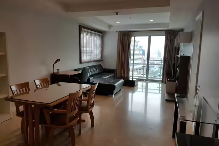 Аренда Nusasiri Grand Condo 2 спальни у BTS