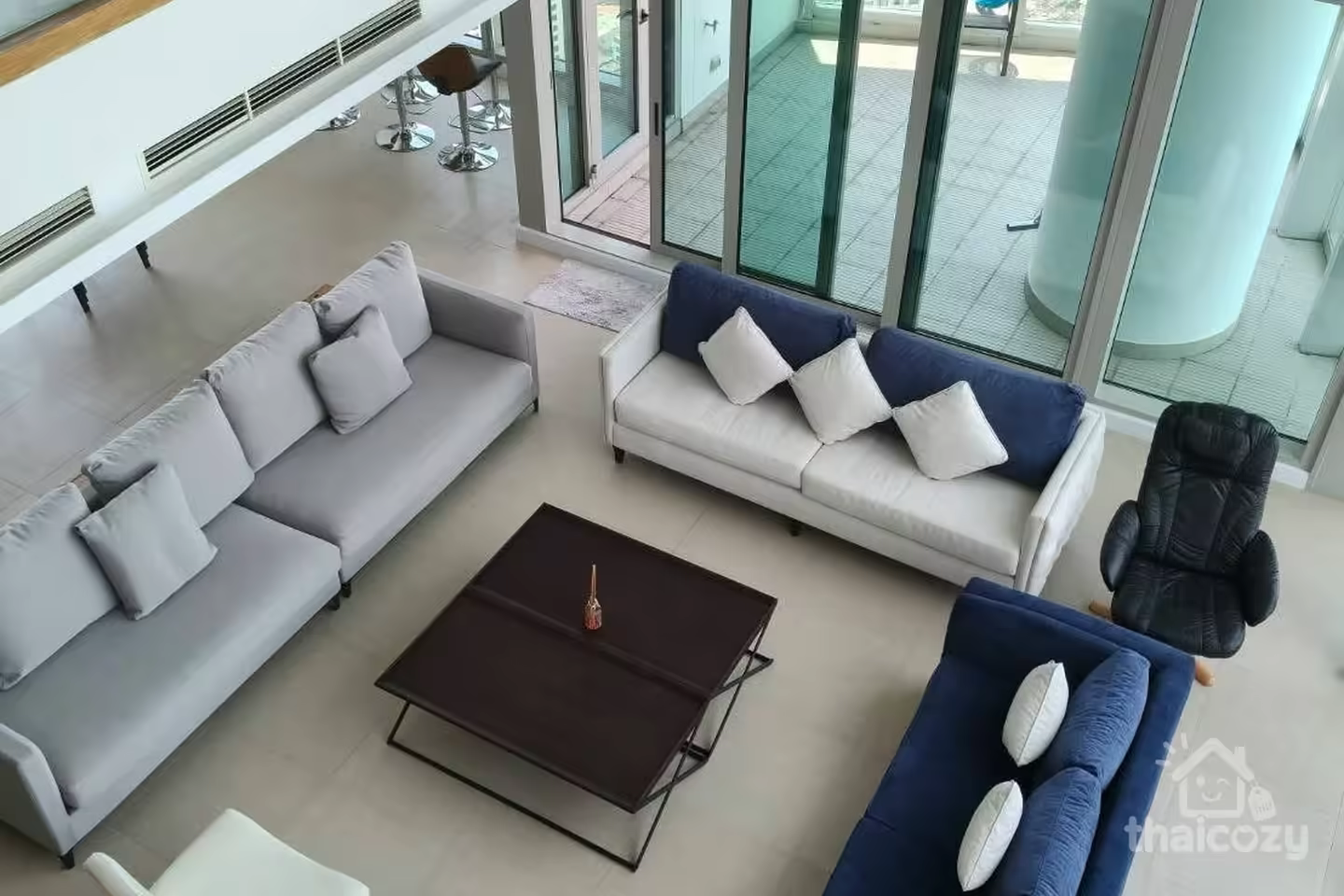 Двухуровневый кондо The River, 3 спальни, 410 м² photo 2