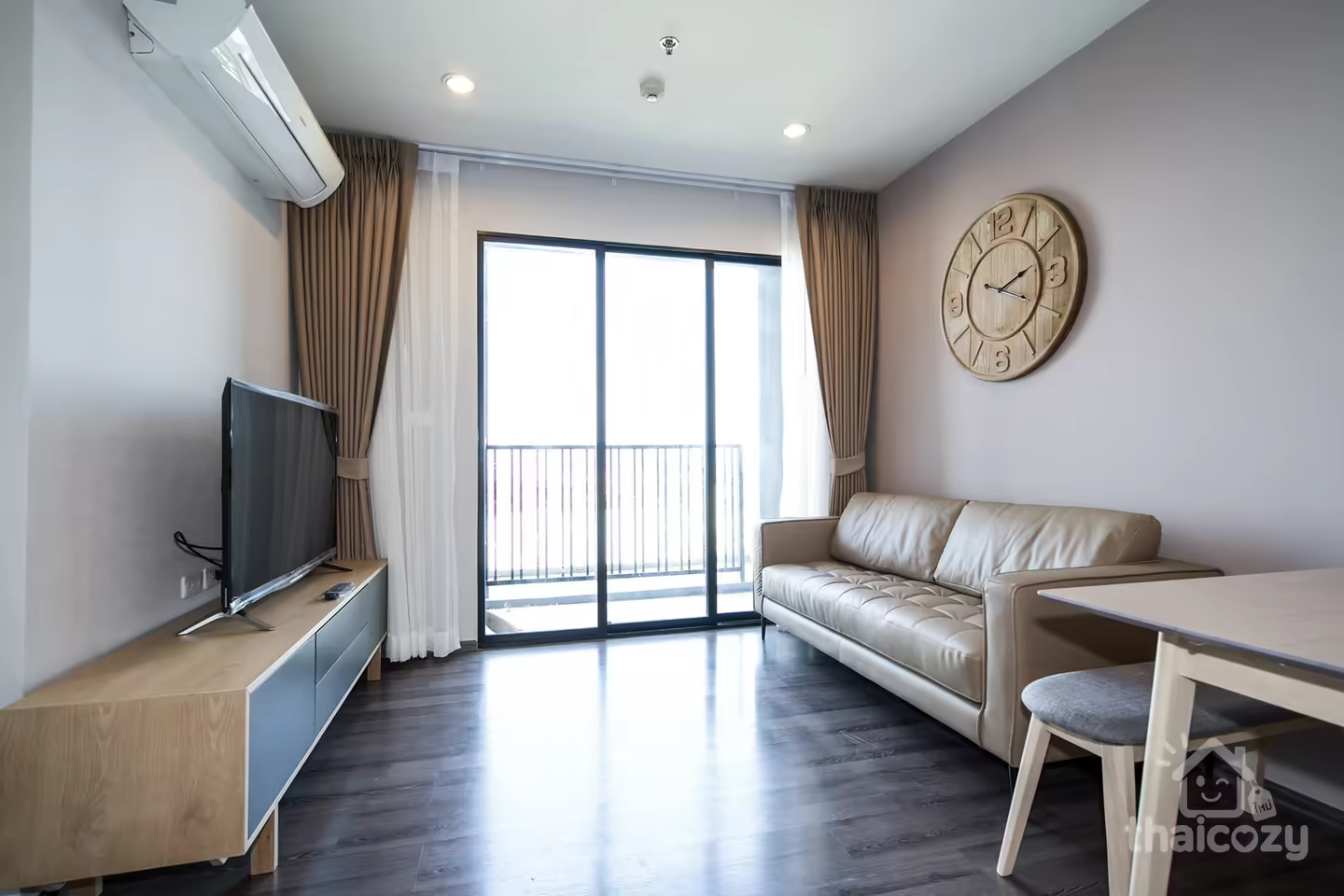 คอนโด 2 ห้องนอน เฟอร์นิเจอร์ครบ The Base Park West สุขุมวิท 77 photo 1