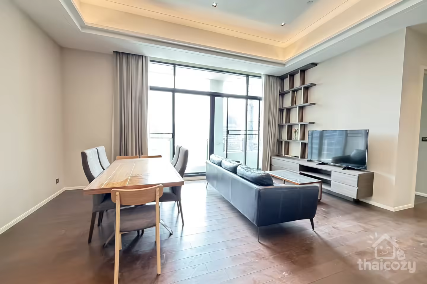 The Diplomat 39 Fully furnished living spaces decorated in modern style in brand new condo of Sukhumvit 39 photo 1