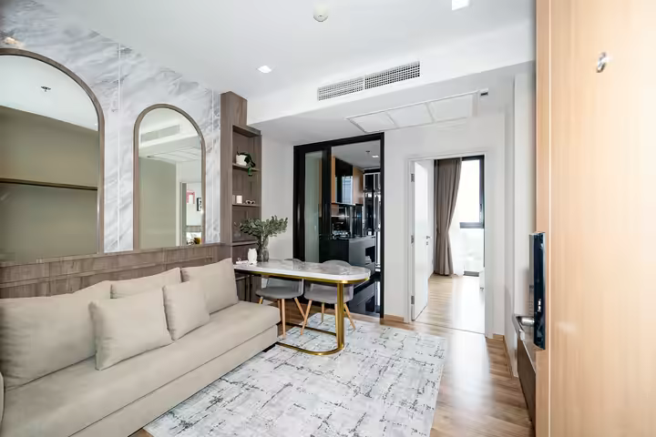 City view unit located near park on 26th floor, The line Jatujak Mochit