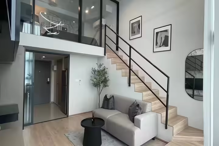 IDEO Rama 9-Asoke Duplex Studio for Rent