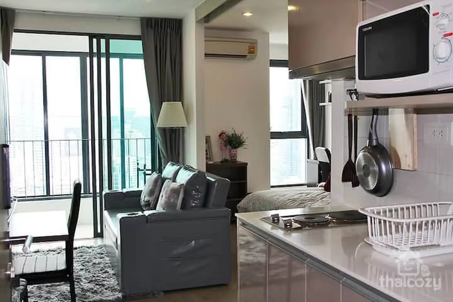 Ideo Q Chula Samyan 30階 1BR 35m2 賃貸25,000THB photo 2