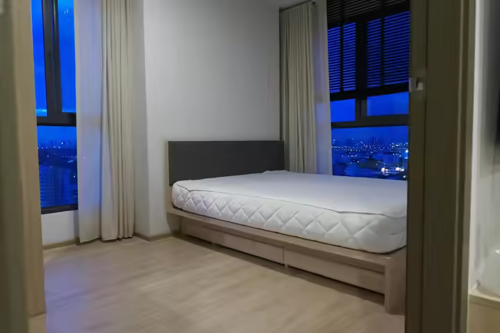 ไอดีโอ โอทู ห้อง 2 ห้องนอน ชั้น 22 ให้เช่า