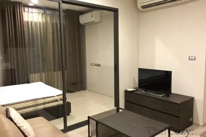 Rhythm Asoke II Condo for Rent – 1 Bed, 29 sq.m, 500 m to MRT Rama 9, Floor 22
