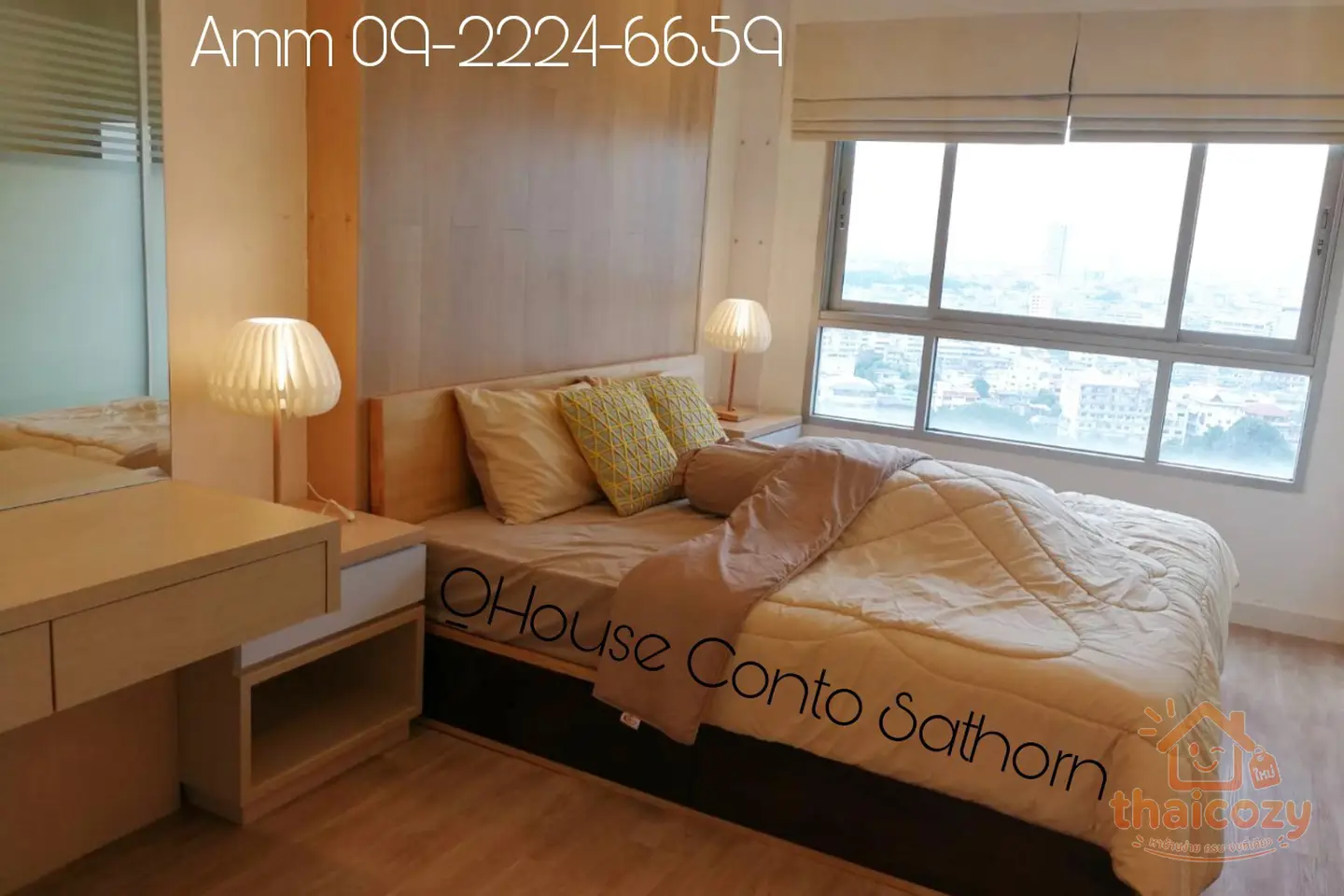 พร้อมเข้าอยู่ - คิว เฮ้าส์ คอนโด สาทร - ให้เช่า 28,500 บาท/เดือน photo 1