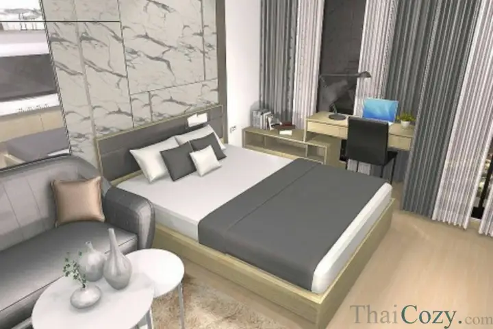 Rhythm Sukhumvit 36-38 for Rent – Studio 24 sqm near BTS Thong Lo, 19,900 THB/Month