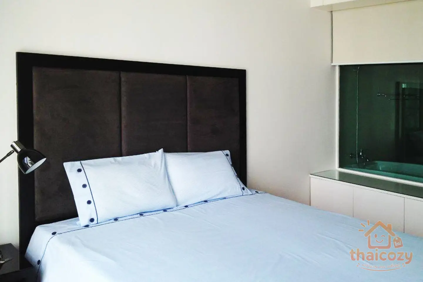 คอนโด 1 ห้องนอนให้เช่า ดิ แอดเดรส ชิดลม ซอยสมคิด – ใกล้ BTS ชิดลม และเซ็นทรัลเวิลด์ photo 2